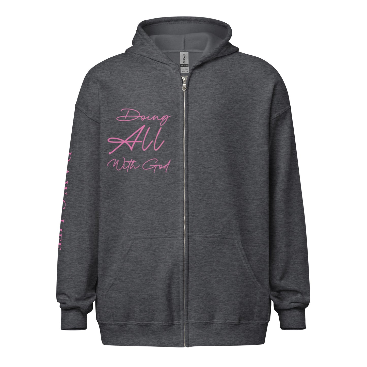 Unisex heavy blend zip hoodie