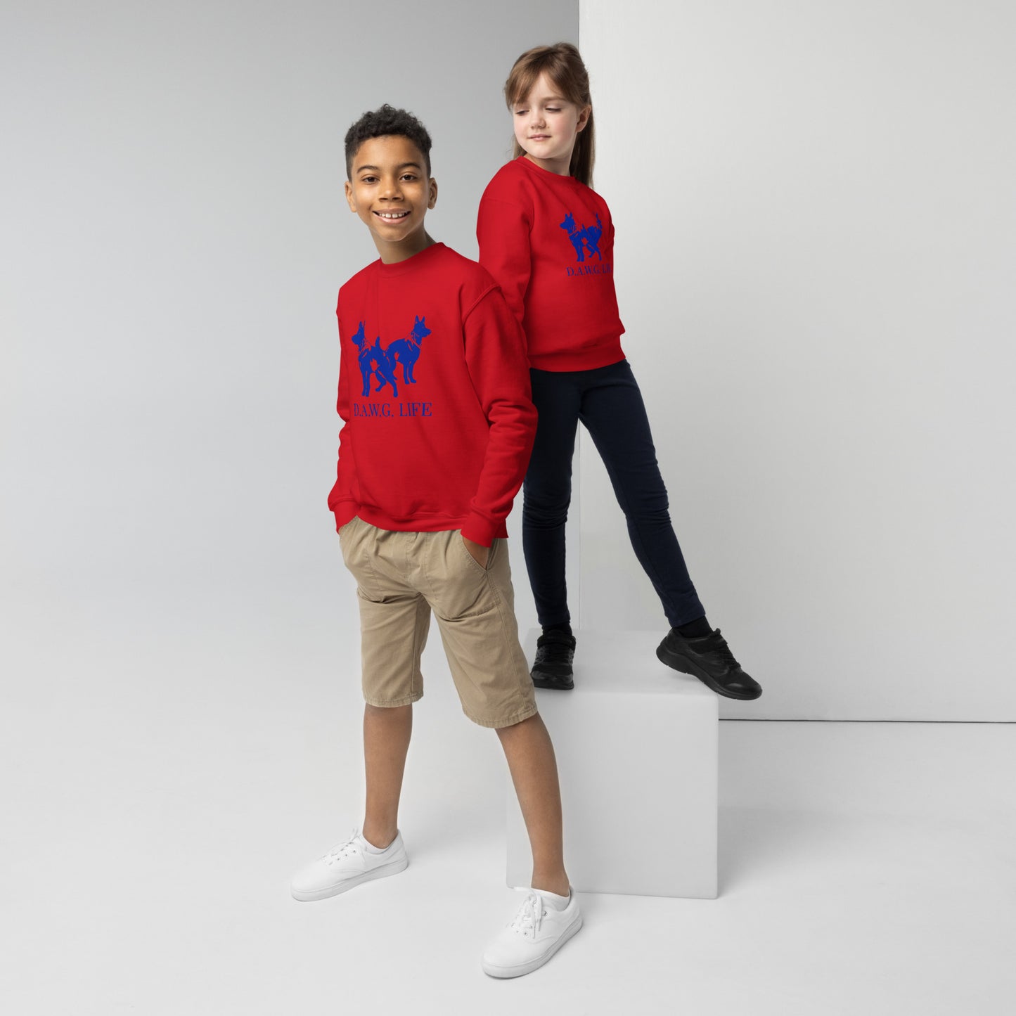 Youth crewneck sweatshirt